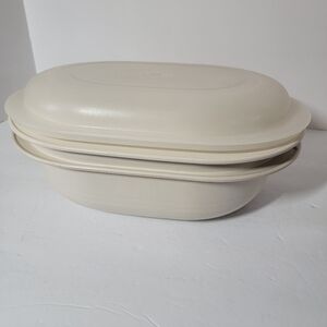 Vintage Ultra 21 Ovenware Oval Stack Cooker 3pc